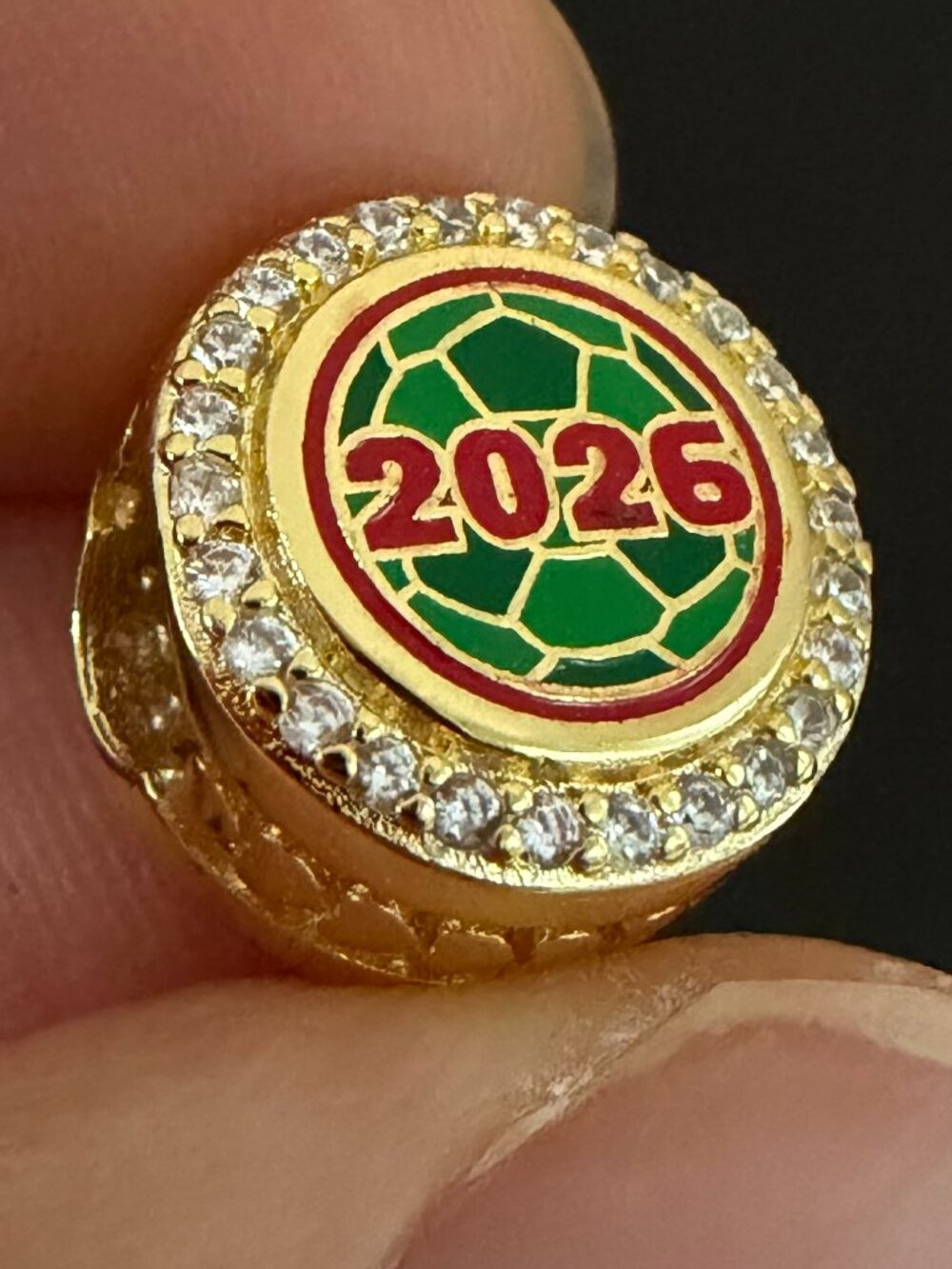 Authentic Pandora 2026 World Cup MEXICO Bead Charm Exclusive
